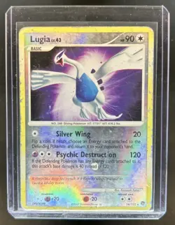 2007 Pokemon Diamond & Pearl Secret Wonders Lugia Reverse Holo #14/132 - Image 1