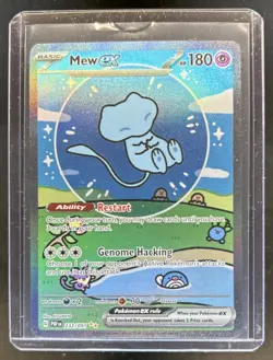 2024 Pokemon Paldean Fates Mew ex #232/091 - Image 1