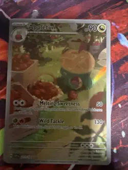 Pokemon TCG Appletun 211/191 Surging Sparks Illustration Rare - Image 1
