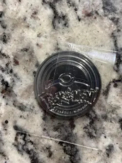 Pokemon 25th Anniversary Celebrations PIKACHU Silver Color Metal Coin - Image 2