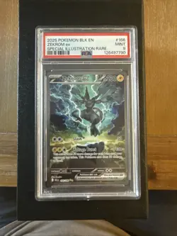 Zekrom ex #166/086 - Pokemon TCG: Black Bolt - PSA 9 - Image 1