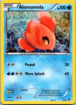 Alomomola - 5/12 - McDonald's Promos 2011 - NM Pokemon TCG - Image 1