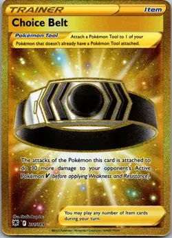 Choice Belt 211/189 - SWSH10: Astral Radiance - NM Pokemon TCG - Image 1