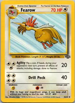 Fearow 36/64 - Jungle - LP Pokemon TCG - Image 1