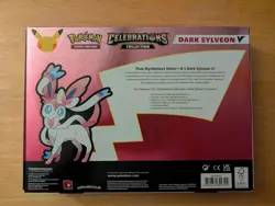 SEALED Pokemon TCG Celebrations 25th Anniversary Dark Sylveon V Collection Box - Image 2
