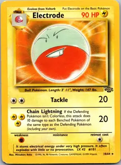 Electrode 18/64 - Jungle - LP Pokemon TCG - Image 1