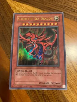 Slifer the Sky Dragon GBI-001 Unlimited Edition Ultra Rare VLP + BONUS - Image 1