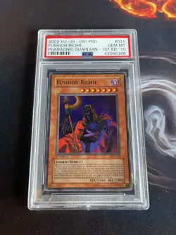 Fushioh Richie Ultra Rare 1st Ed Yu-Gi-Oh! Pharaonic Guardian PGD-031 PSA 10 - Image 1