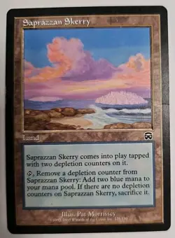MTG Magic The Gathering Card Saprazzan Skerry Land Mercadian Masques - Image 1