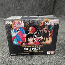 One Piece English OP-09 Emperors in the New World Booster Box, Worn Box - Image 1