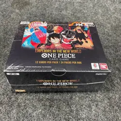 One Piece English OP-09 Emperors in the New World Booster Box, Worn Box - Image 4