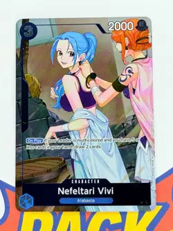 Nefeltari Vivi SR EB02-026 Extra Booster Heroines Edition One Piece English CCG - Image 1