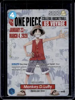 2024 One Piece The Best Monkey.D.Luffy Promo #P-055 - Image 1