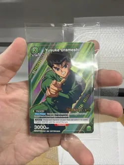 Union Arena TCG Yu Yu Hakusho Yusuke Urameshi UEPR/YYH-1-036 Release Event Promo - Image 1