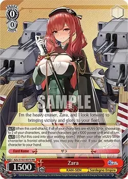 Zara AZL S102-E073 RR Weiss Schwarz Azur Lane - Image 1