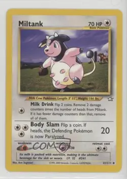 Miltank Pokemon Neo Genesis #41 2000 - Image 1