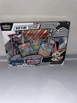 Pokemon - Black Bolt & White Flare Unova Victini Illustration Collection - Image 1