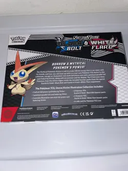 Pokemon - Black Bolt & White Flare Unova Victini Illustration Collection - Image 5