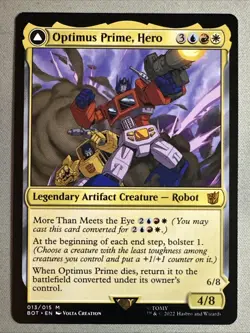 MTG / Optimus Prime, Hero / BOT / #13 / Regular / Mythic / NM - Image 1