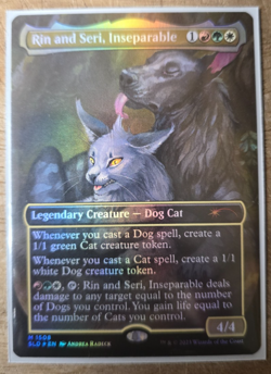 Rin and Seri, Inseparable [SLD - 1508] - NM [Foil] TCG MTG - Image 3