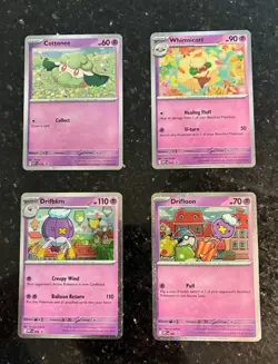 ** POKEMON ** MEGA EVOLUTION ** BLACK STAR PROMO / COSMO HOLOS ** LOT (4) ea. ** - Image 1