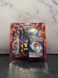 Pokemon TCG Lightning Set 4 Packs + 1 Card Factory Sealed, Fast Shipping! 97712544540 - Image 1