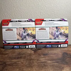 Lot Of 2 Pokemon TCG Paldea Evolved 3 Pack Blister x2 Tinkatink Varoom Sealed - Image 2