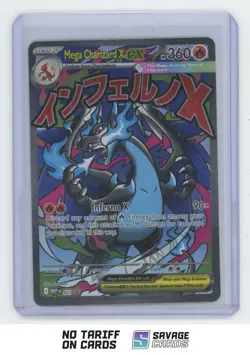 2025 Pokemon Black Star Promos Mega Charizard ex #023 - Image 1