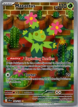 Maractus 160/159 Illustration Rare Journey Together Pokemon Holo Near Mint - Image 1