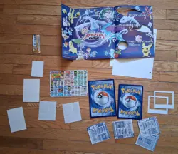 Pokemon TCG Gold & Silver Neo - Miscellaneous Tokens, Checklists, Items Lot - Image 2