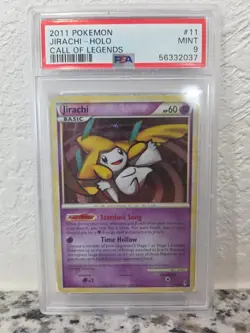 2011 Pokemon Call of Legends Jirachi #11 PSA 9 Mint - Image 1