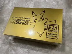 Pokemon 25th Anniversary Golden Box Japanese Factory Sealed US SELLER - Image 1