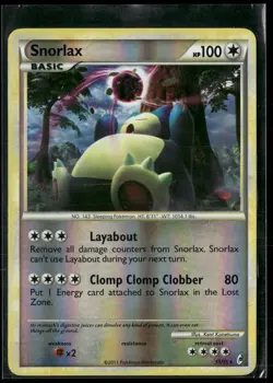 Pokemon - Snorlax 33/95 Reverse Holo Call of Legends MP - Image 1