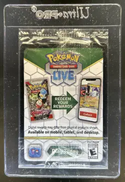 2025 Pokemon Prize Pack Series 7 Leafeon ex Evolutions Sealed Holo Rare #006/131 - Image 2