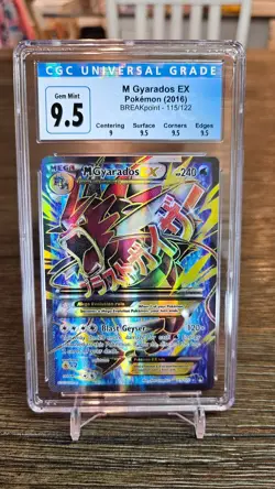 Pokemon Breakpoint - M Gyarados Ex 115/122 - CGC 9.5 (10) - Image 1