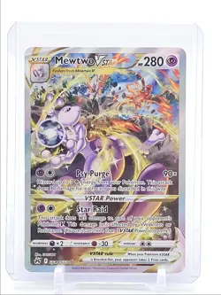 MEWTWO VSTAR 2023 POKEMON ZENITH GALARIAN GALLERY RARE ULTRA GG44 Q1048 - Image 1