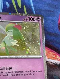 Pokemon Mega Evolution - #59/132 Kirlia Cosmos Holo - Image 3