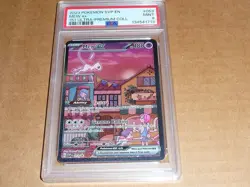 2023 Pokemon SCARLET VIOLET EN MEW EX 151 ULTRA PREMIUM COLLECTION #053 PSA 9 - Image 1