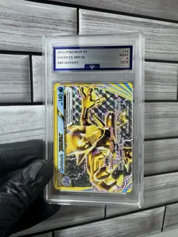 Pokemon TCG Golduck BREAK 18 XY: Breakpoint Holo Flawless Grading Mint 9 EN - Image 1