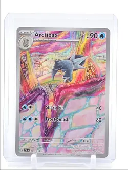 ARCTIBAX 2023 POKEMON PALDEA EVOLVED ILLUSTRATION RARE 209/193 Q1048 - Image 1