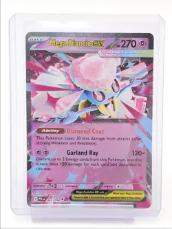 MEGA DIANCIE EX 2025 POKEMON PHANTASMAL FLAMES DOUBLE RARE 041/094 Q6988 - Image 1