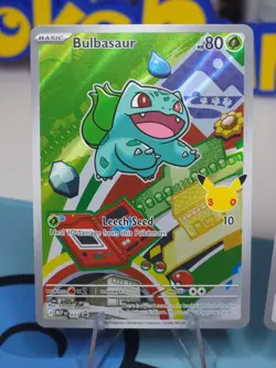 First Partner Bulbasaur Charmander Squirtle 30th Promos 037 038 039 Pokemon TCG - Image 2