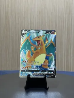 Charizard V Full Art Ultra Rare Holo 153/172 Pokemon TCG Brilliant Stars - Image 1