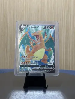 Charizard V Full Art Ultra Rare Holo 153/172 Pokemon TCG Brilliant Stars - Image 5