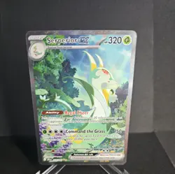 Serperior ex 164/086 Pokemon Black Bolt SIR Illustration Rare *FRESH PULL* - Image 1