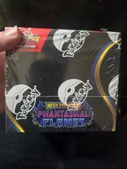 Pokemon Mega Evolution Phantasmal Flames Booster Box - Sealed - Image 1