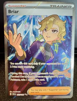 Pokemon: Briar - 163/142 - SV07: Stellar Crown (SCR) Ultra Rare - Image 1