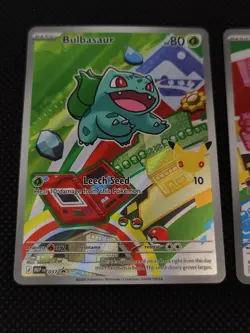 Pokemon TCG: First Partner Illustration Collection Series 1 Kanto GEN 1 Starters - Image 3