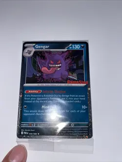 Gengar Promo Sealed with GameStop Stamp - Cosmos Holo Pokemon TCG - Image 1
