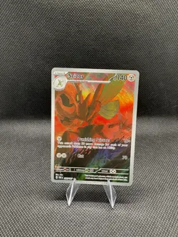 Scizor Pokemon TCG Sv03: Obsidian Flames Holo Illustration - Image 1